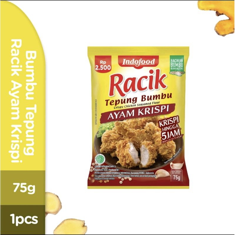 

RACIK Tepung AYAM KRISPI 75g