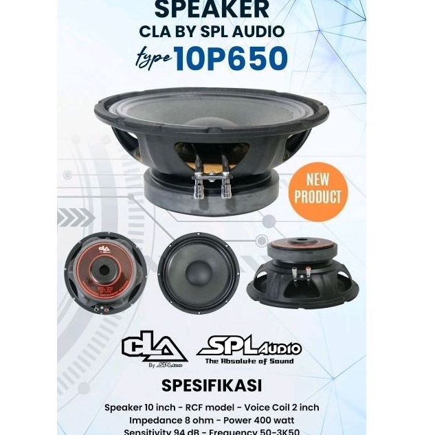 spiker SPL Audio Cla 10P650
