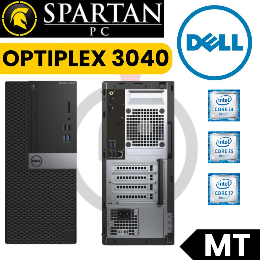 PC Dell 3050 / 5050 / 7050 MT Core i3 / i5 / i7 Gen 7 Mini Tower