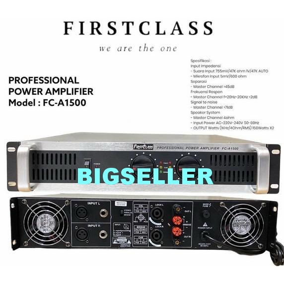 Power Ampli Firstclass FC-A1500 Ampli FC-A 1500 FCA1500