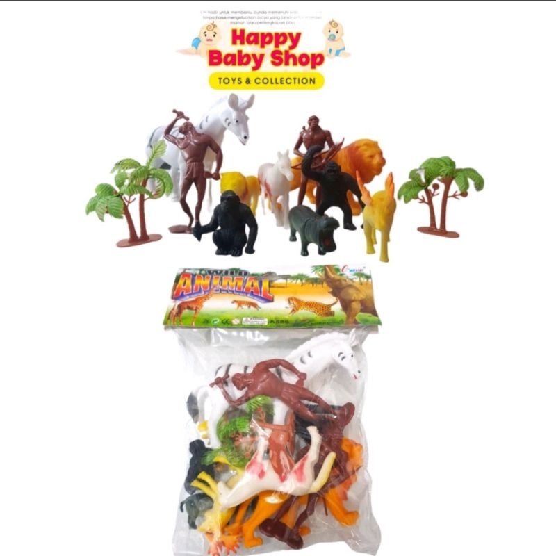 Mainan Figur Hewan Wild Animal A 586