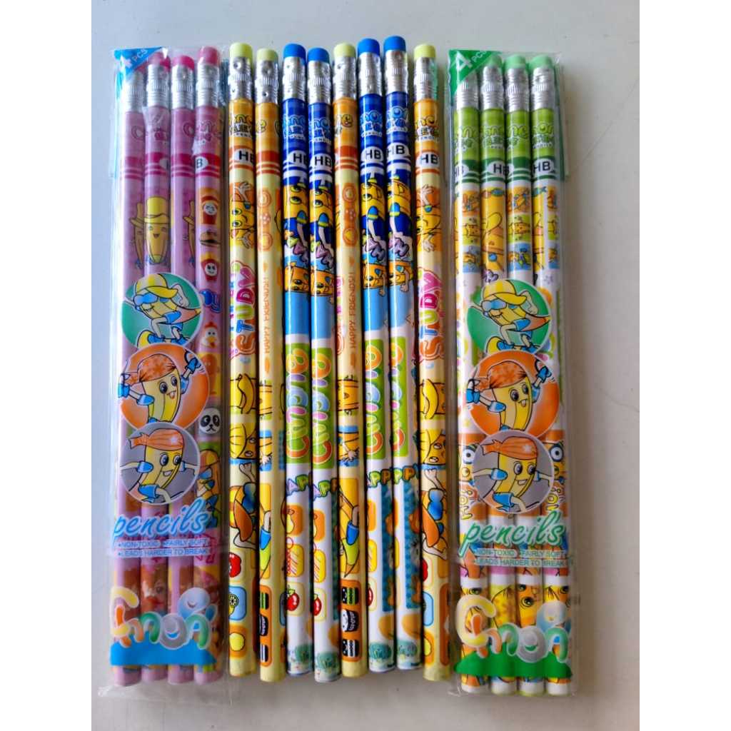 

Pencil 1 Set HB Chnone ( Isi 4 Pcs )