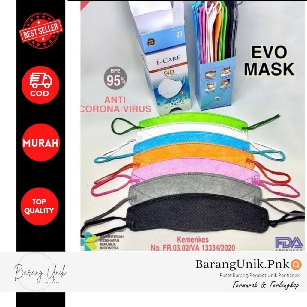 MASKER KF94 EVO I-CARE