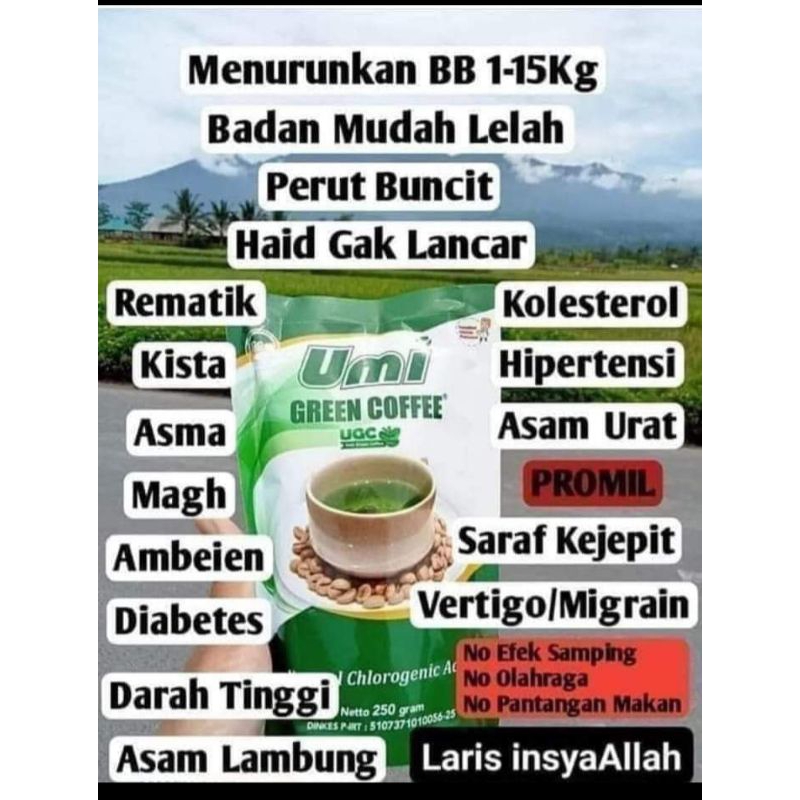 

Umi green coffe gratis jilbab cantik