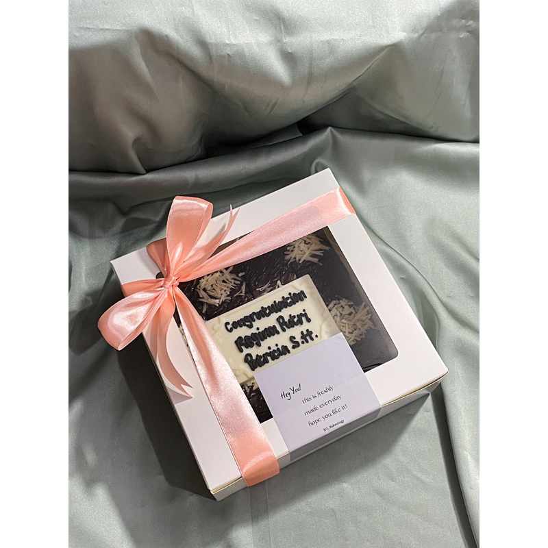 

WHITE BOX | Tambahan untuk box brownies