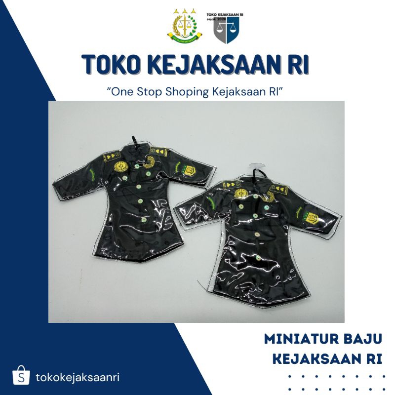 MINIATUR BAJU KEJAKSAAN RI - TOKO KEJAKSAAN RI