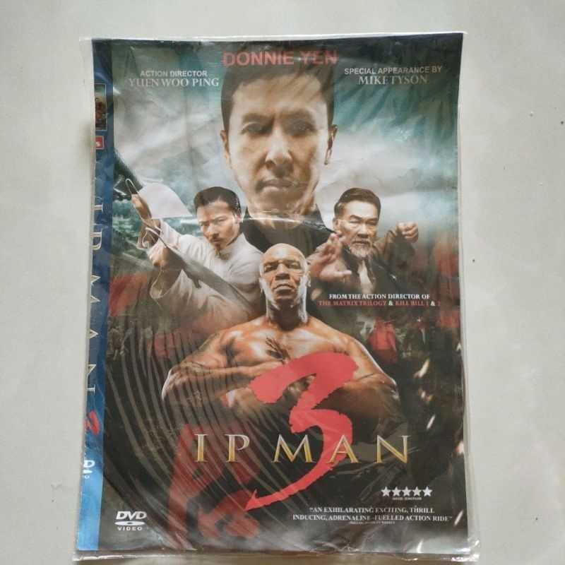 Kaset Film Kungfu IP Man 3 Donnie Yen Mike Tyson
