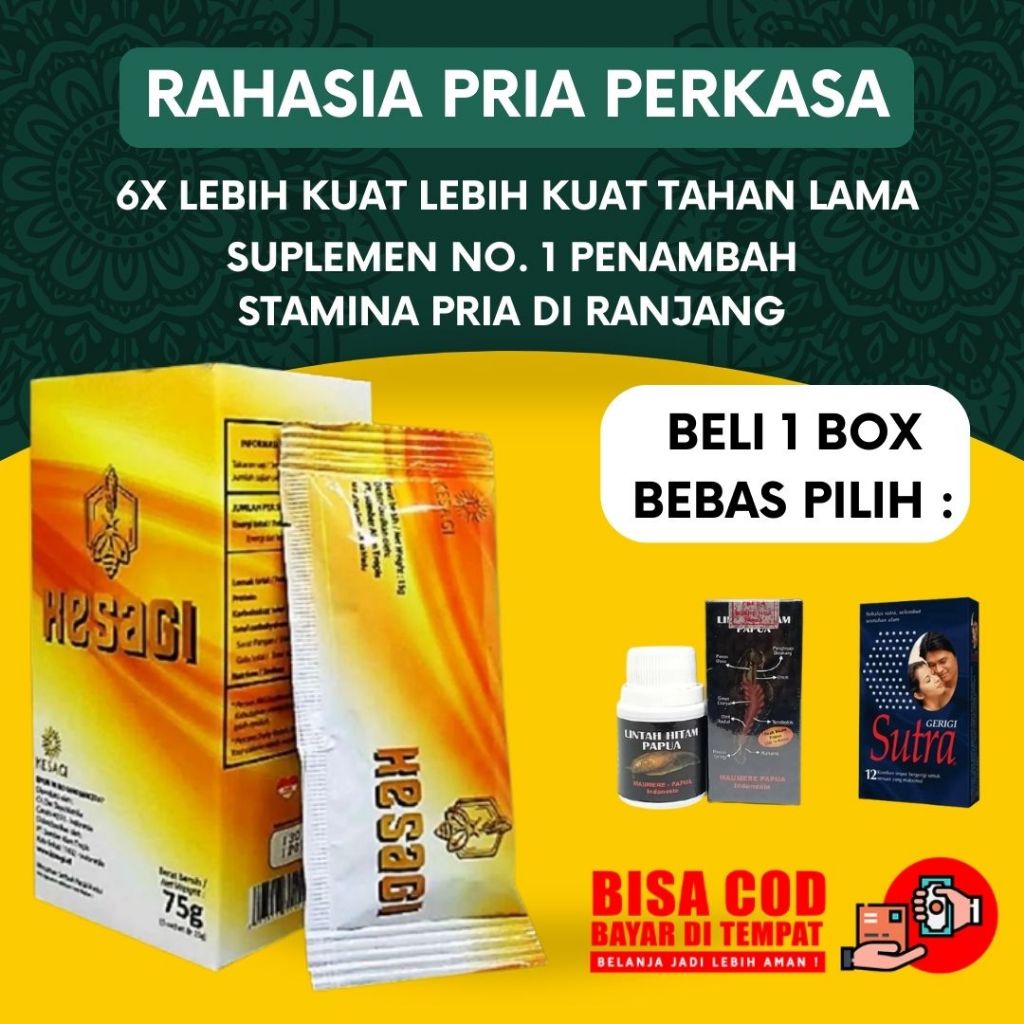 KESAGI 100% Asli MADU obat KUAT PRIA TAHAN LAMA OBAT EJAKULASI DINI KUAT TAHAN LAMA SEX PRIA Herbal 