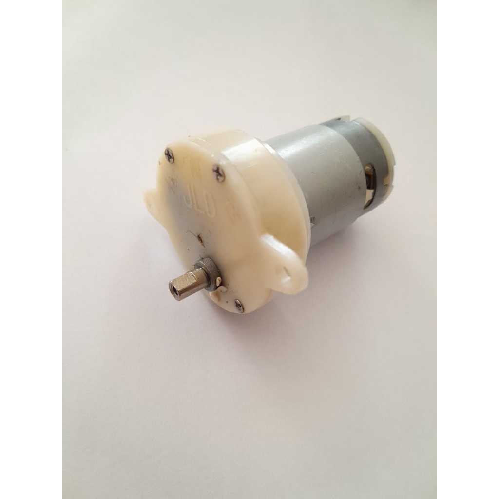 Dinamo DC Motor RS380 380 Speed Reduction Gearbox