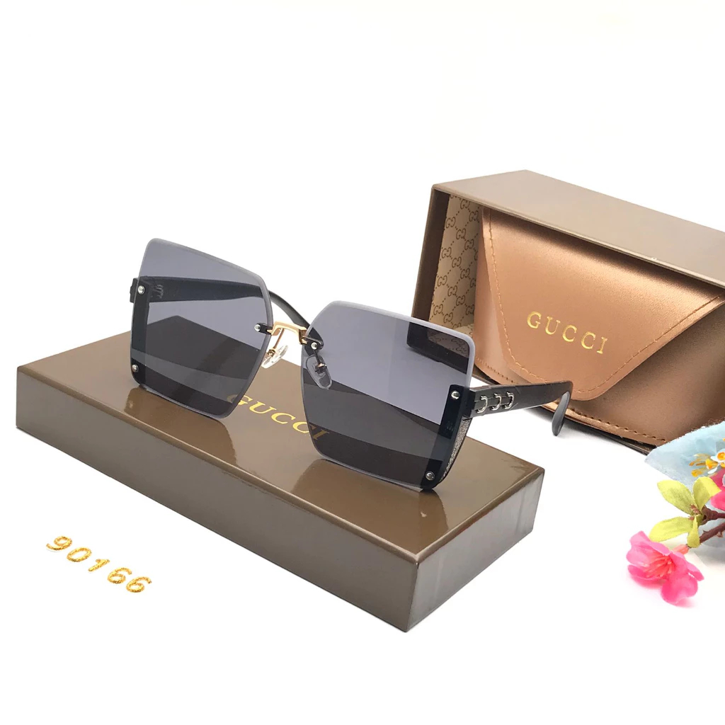 Promo Kacamata Fashion Wanita Gc Xp90166 Super / Kacamata Hitam Wanita Free Cleaners