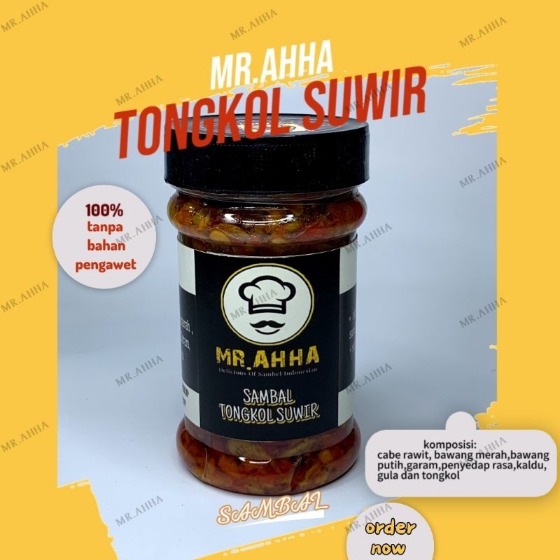 

MR.AHHA-SAMBAL GORENG SIAP SAJI TONGKOL SUWIR SAMBEL PEDAS KEMASAN BOTOL 150 GRAM.