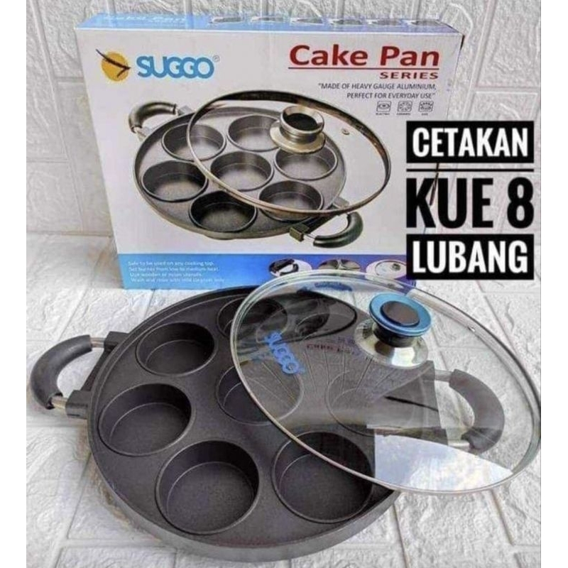 Cetakan Kue / Super Cake Pan 8 Lubang Datar