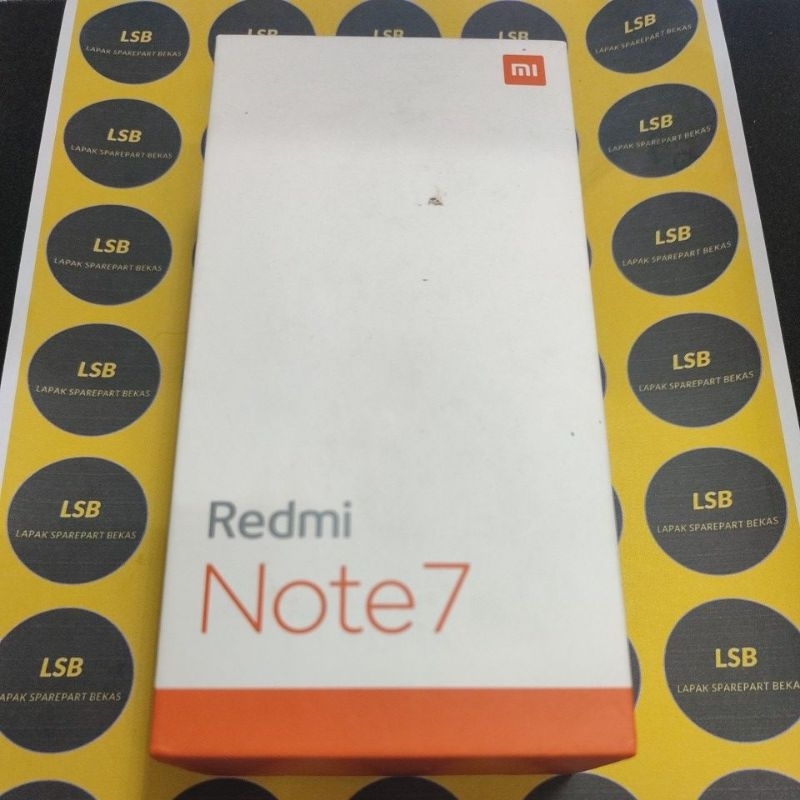 DUS BOX XIAOMI REDMI NOTE 7 ORIGINAL BEKAS