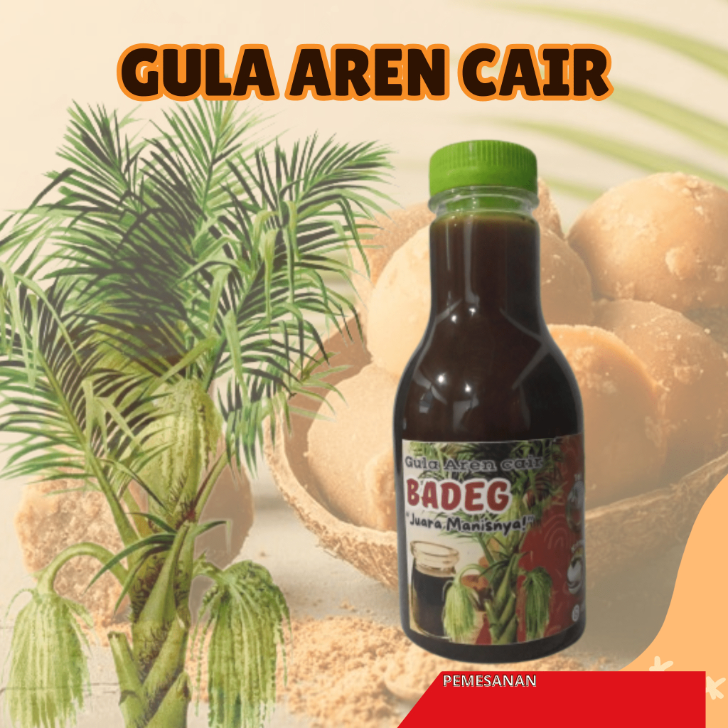 

GULA AREN CAIR ASLI 100% GULA KESEHATAN 350 ML