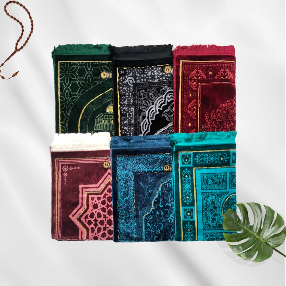 Sajadah Yakar Ultra Classic WANGI Parfum Tebal Lembut Lebar Turki Turkiye Turky