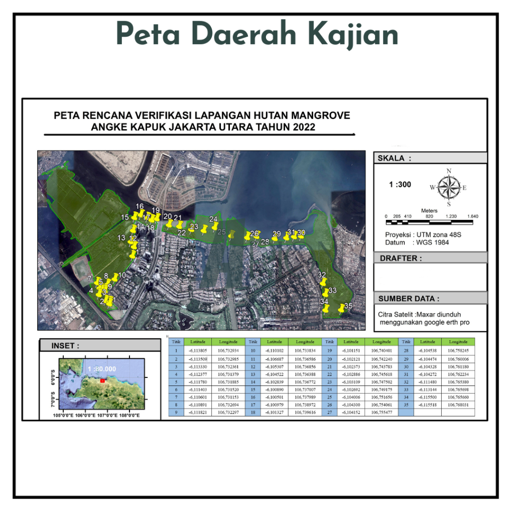 [ARION MAPPING] Peta Titik Lokasi Penelitian