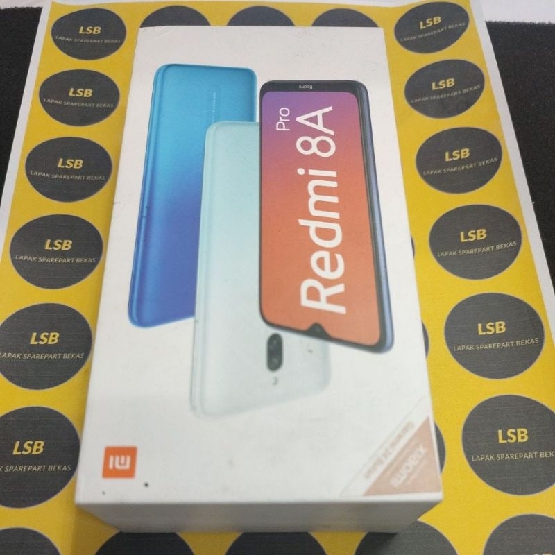 DUS BOX HANDPHONE XIAOMI REDMI 8A PRO ORIGINAL BEKAS