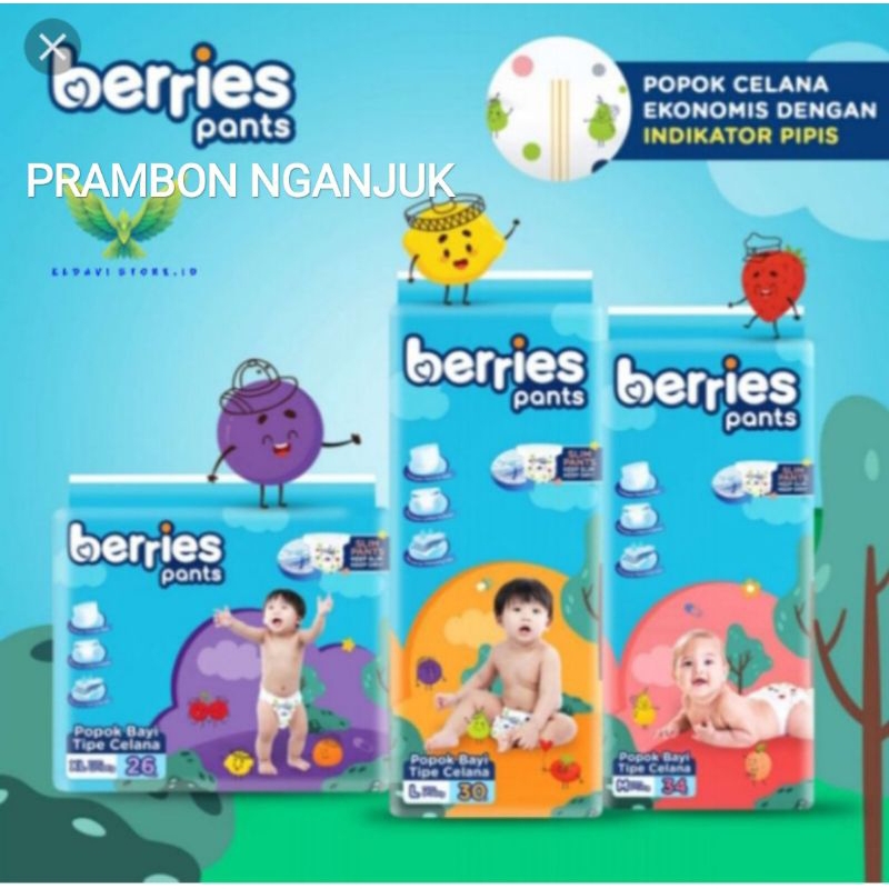 Berries Baby Pants