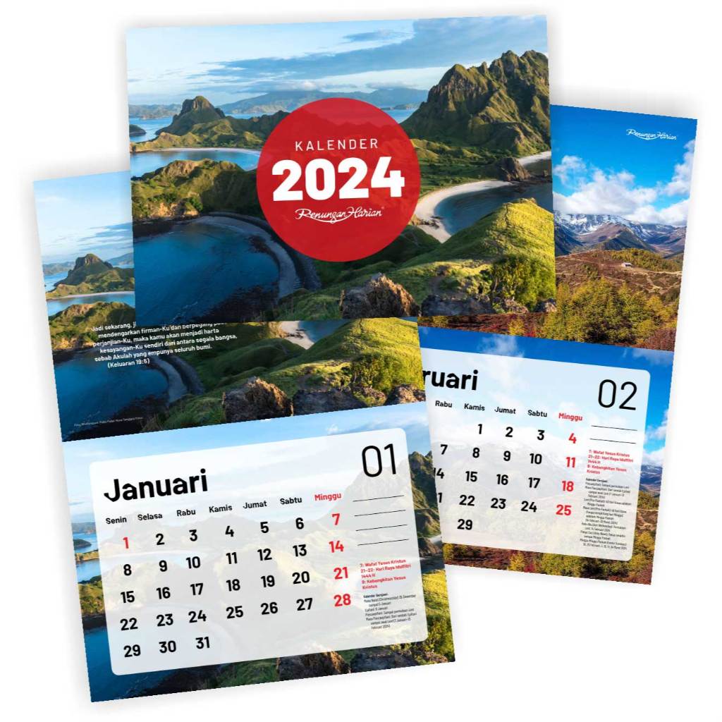 

KALENDER DINDING RENUNGAN HARIAN TH 2024