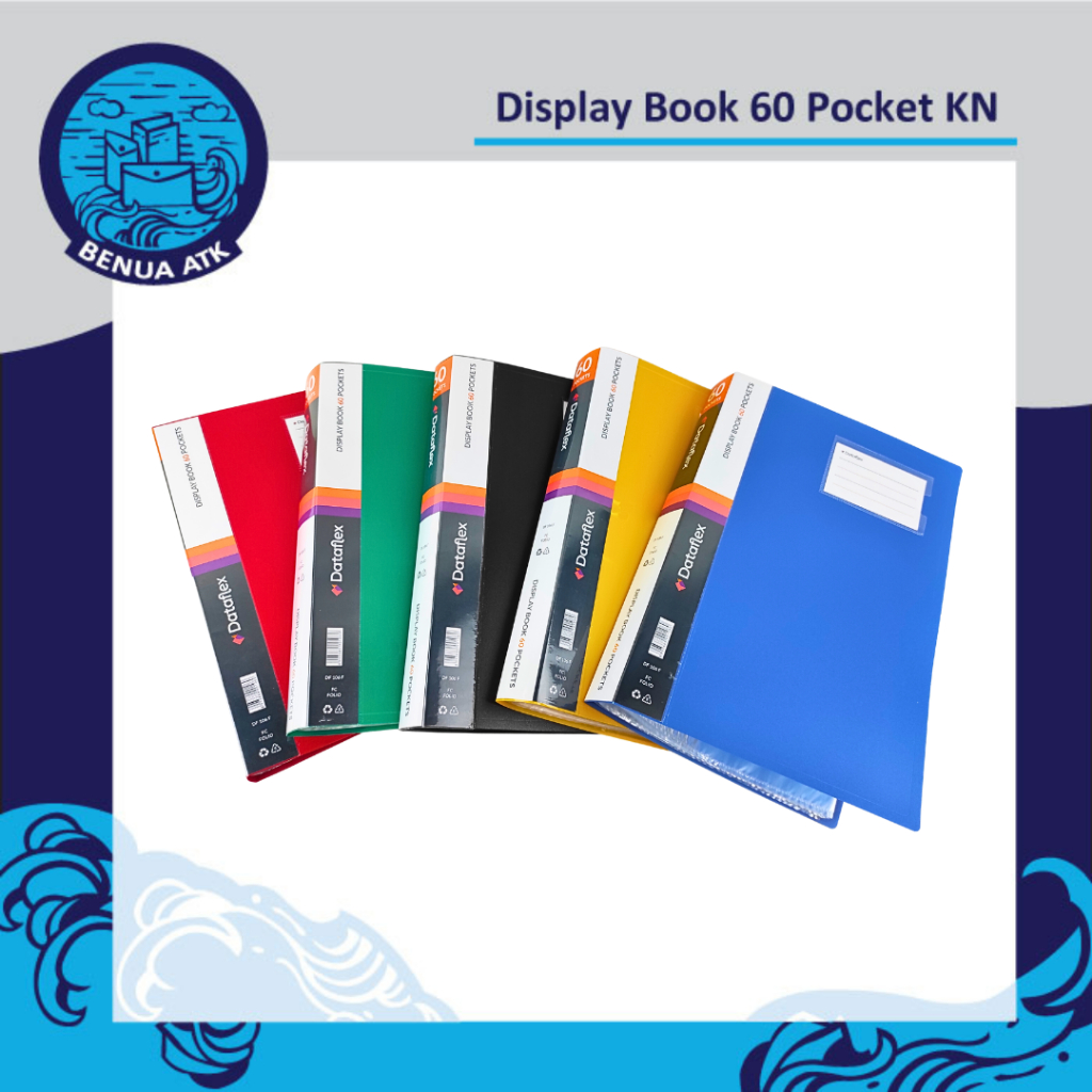 

Display Book / Clear Holder 60 Pocket + Kartu Nama Folio Dataflex