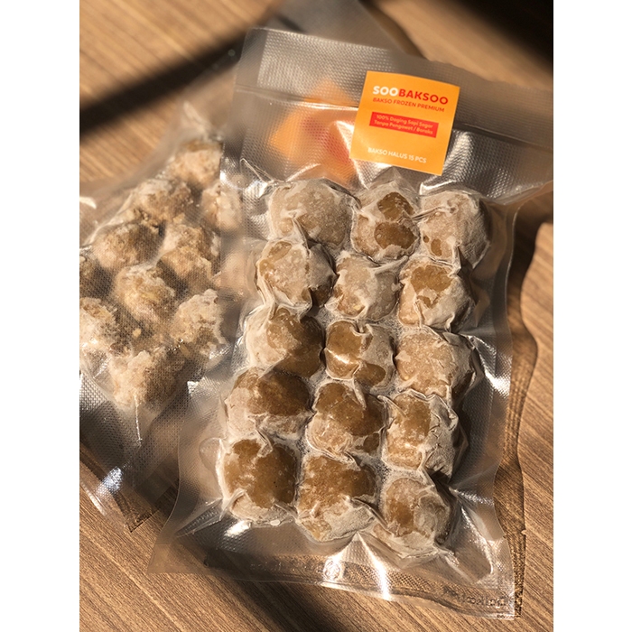 

SOOBAKSOO FROZEN BAKSO SAPI HALUS 15 pcs