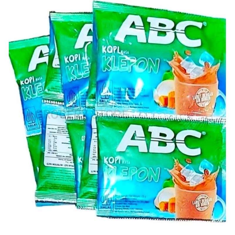 

Kopi ABC Klepon Kemasan 25gr 1 Renceng (10Pcs) - Kopi ABC Klepon (10Pcs)