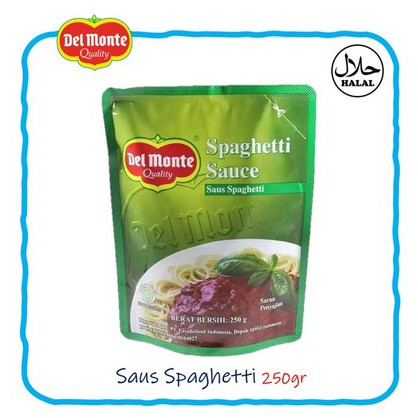 

DELMONTE Spaghetti Sauce 250gr