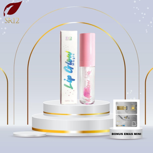 Lip Serum Pencerah Bibir Hitam Lip Glow Magic SR12 / Lip Gloss Pemerah Bibir Permanen / Mengobati Bi
