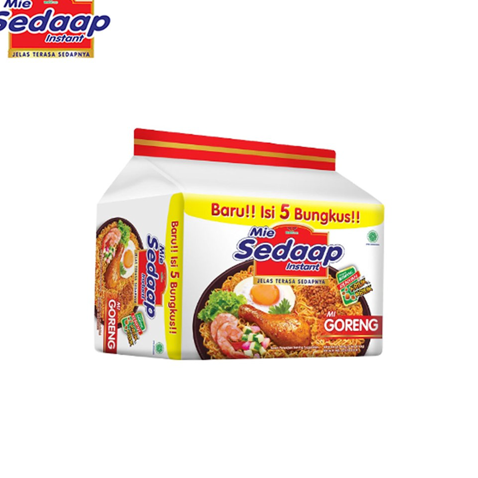 

Promo SEDAAP Mie Instan Goreng Isi 5 Bag 90GR