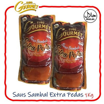 

Euro Gourmet Saus Sambal Extra Pedas 1Kg
