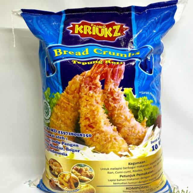 

Terkini Tepung Roti Panir Panko Crispy Kriukz 1kg - REPACK Harga Termurah