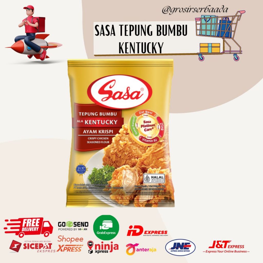 

SASA TEPUNG BUMBU AYAM KRISPI 80gram