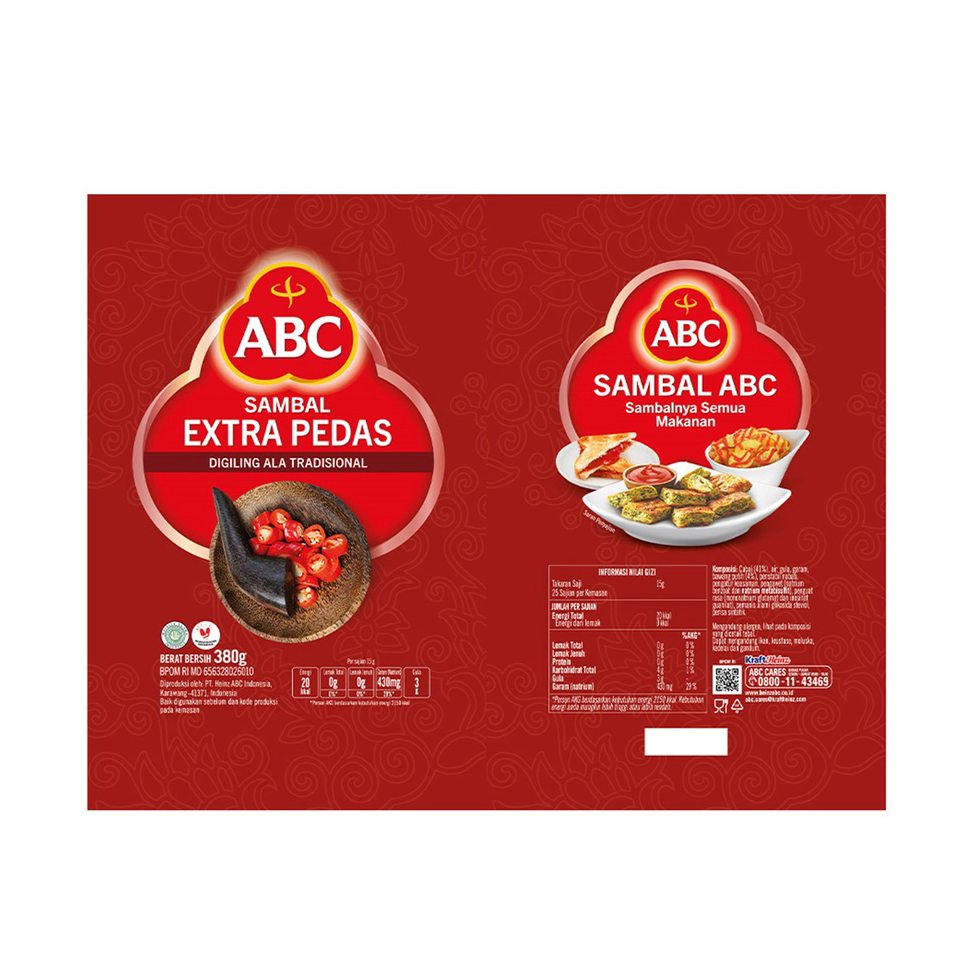 

Super Promo ABC Saus Sambal Extra Pedas 380 g - 2 Pcs ➟➬✢