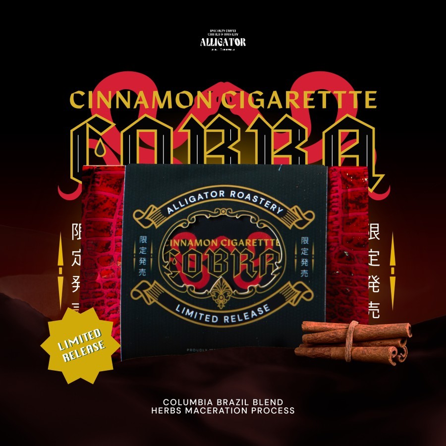 

COBRA CINNAMONS - COLOMBIA BRAZIL BLEND By Jairo Arcila 100gr