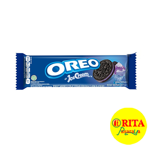 

Oreo Ice Cream Krim Blueberry 27,6 Gr