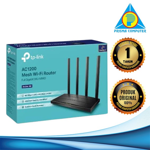 ROUTER TP-LINK ARCHER A6 AC1200