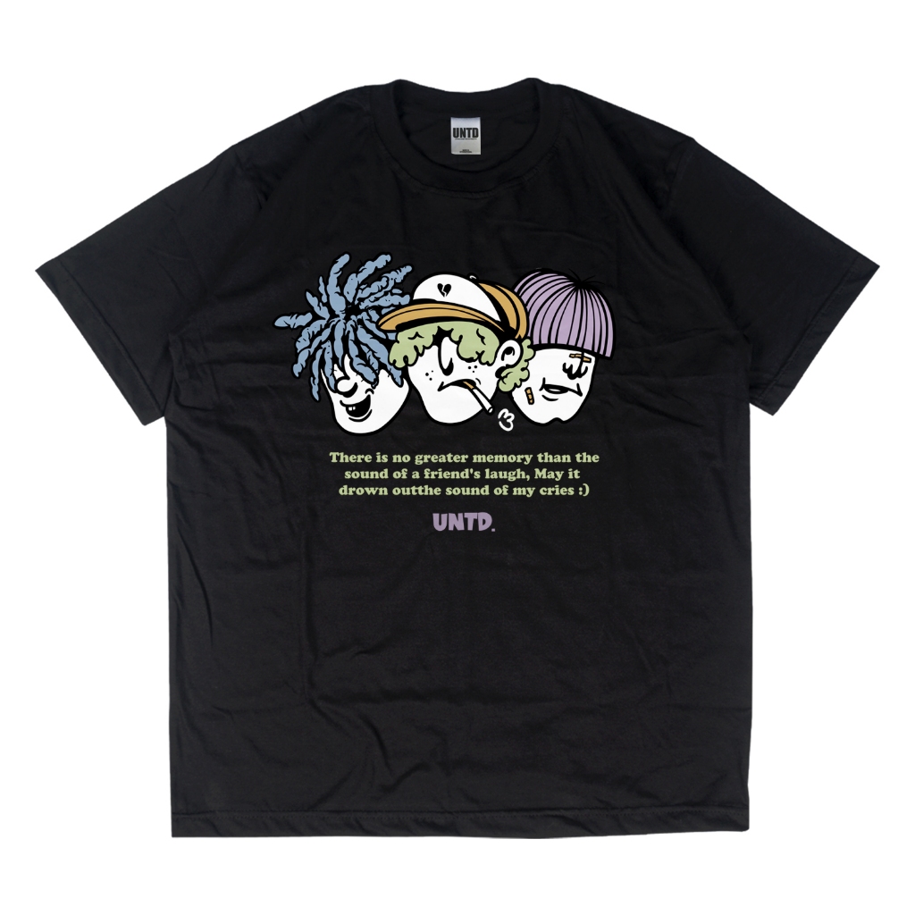 UNTD - TSHIRT 3 IDIOTS BLACK 24S