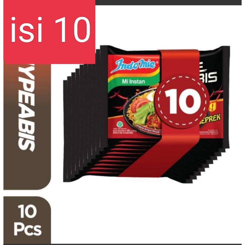 

indomie all varian isi 10.bungkus
