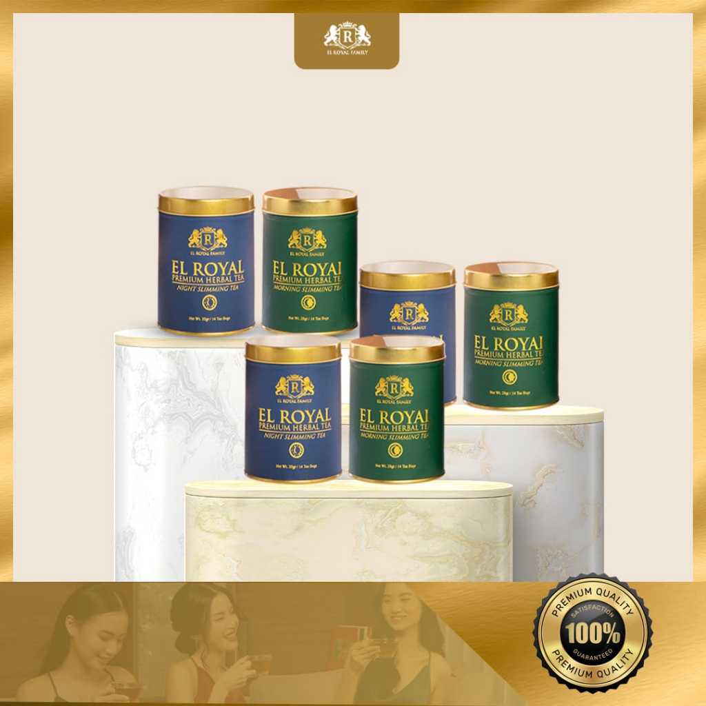 

PAKET HEMAT 3 PAKET EL ROYAL MORN&NIGHT TEA