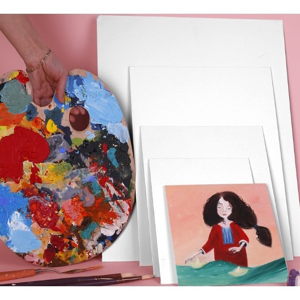 

Ready stock KKV MONT MARTE Oil Painting Board Canvas Kanvas Lukis Mini DIY