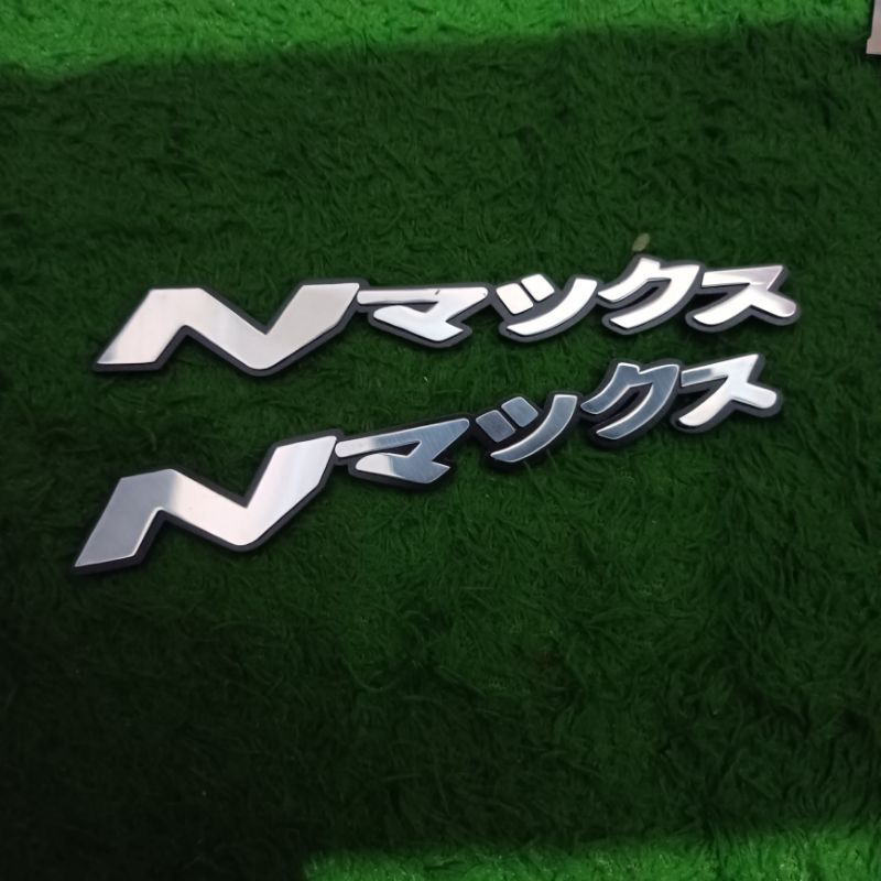 Emblem Nmax jepang custom stainless