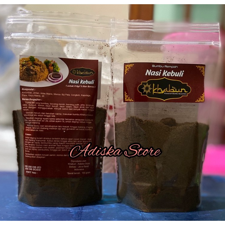 

➶⁎✶ Bumbu Kebuli Khabun 100gr Terkini