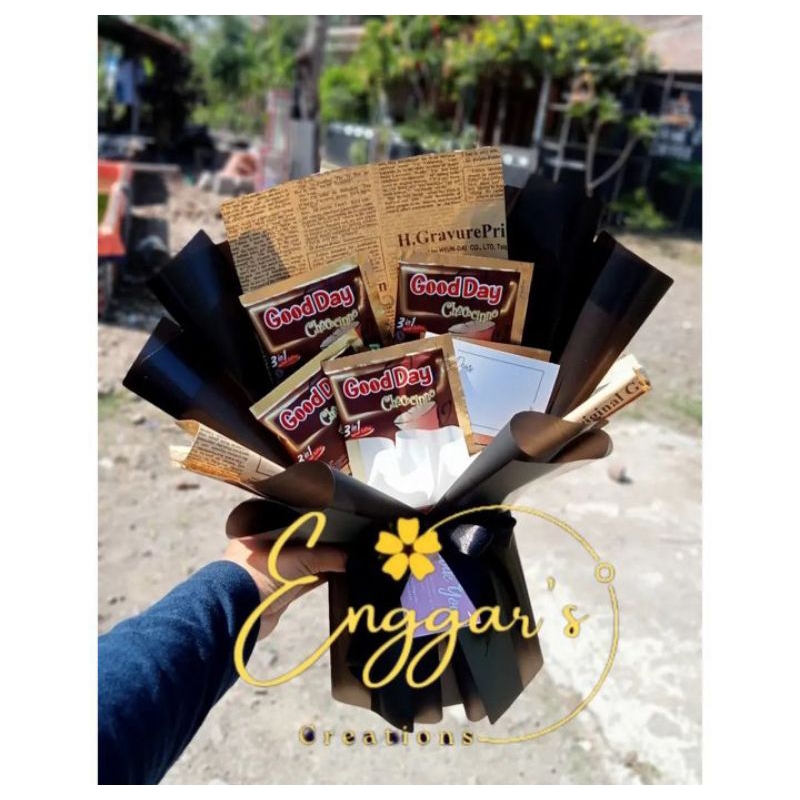 

buket kopi gooday bisa request