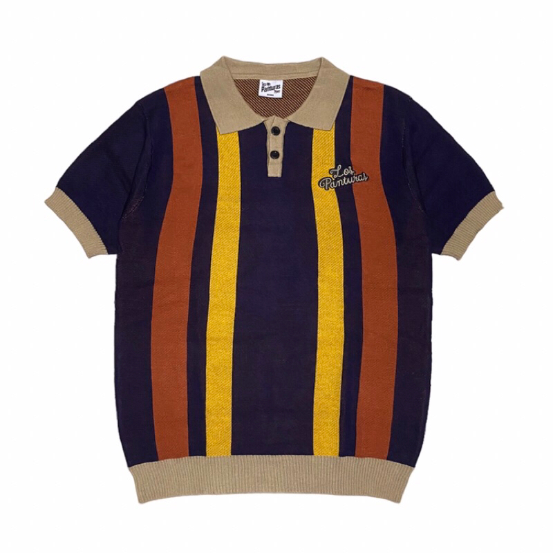 The Panturas Violet Voyage Polo Knit