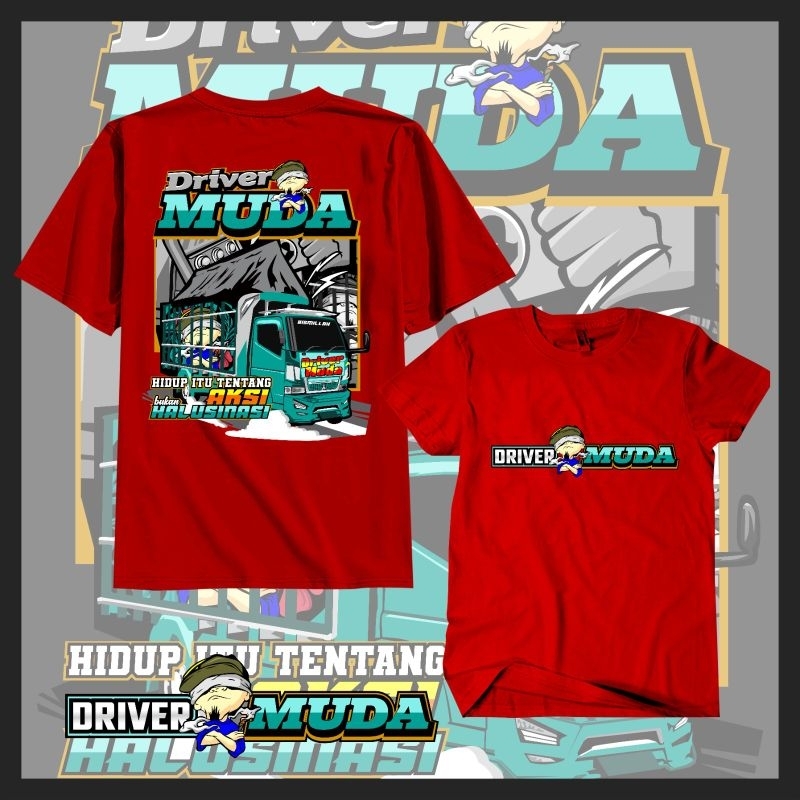 Kaos Truck Driver Muda