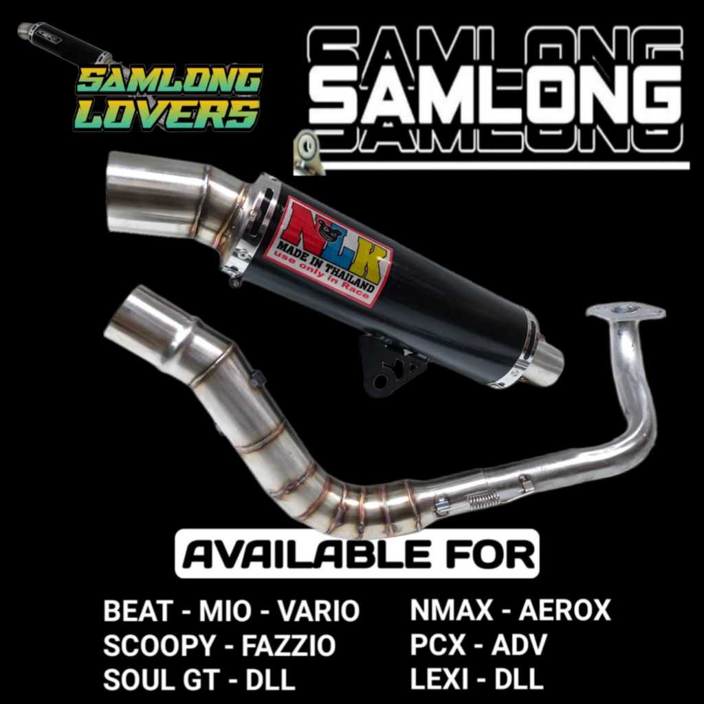 knalpot nlk/knalpot samlong nlk hitam/knalpot samlong/knalpot nlk beat/knalpot nlk mio/knalpot samlo
