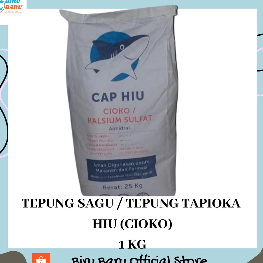 Promo CIOKO CAP HIU 1 KG KEMASAN REPACK FOOD GRADE BEST SELLER