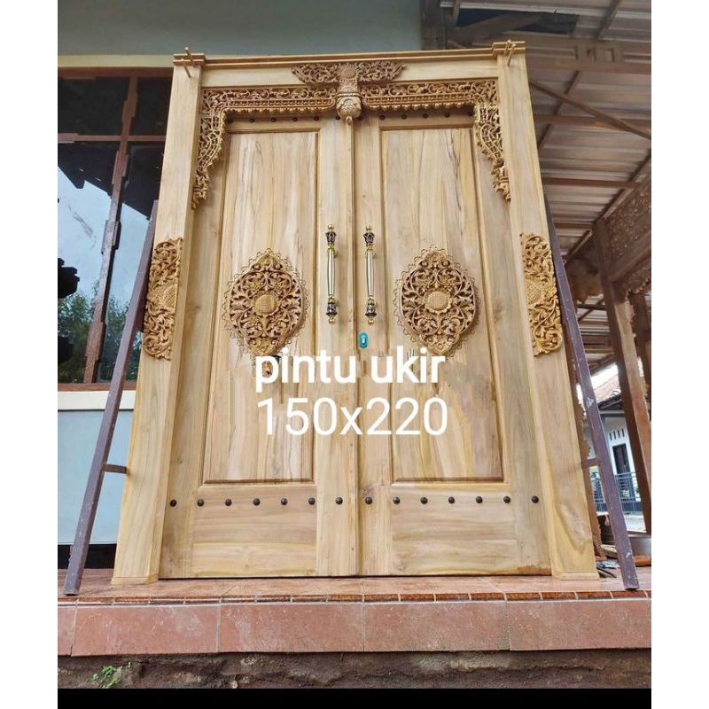 pintu ukir minimalis