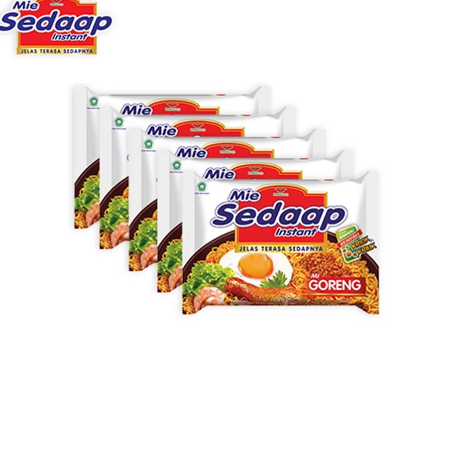 

➞✧✴ Mie Sedaap Goreng 90gr x 5