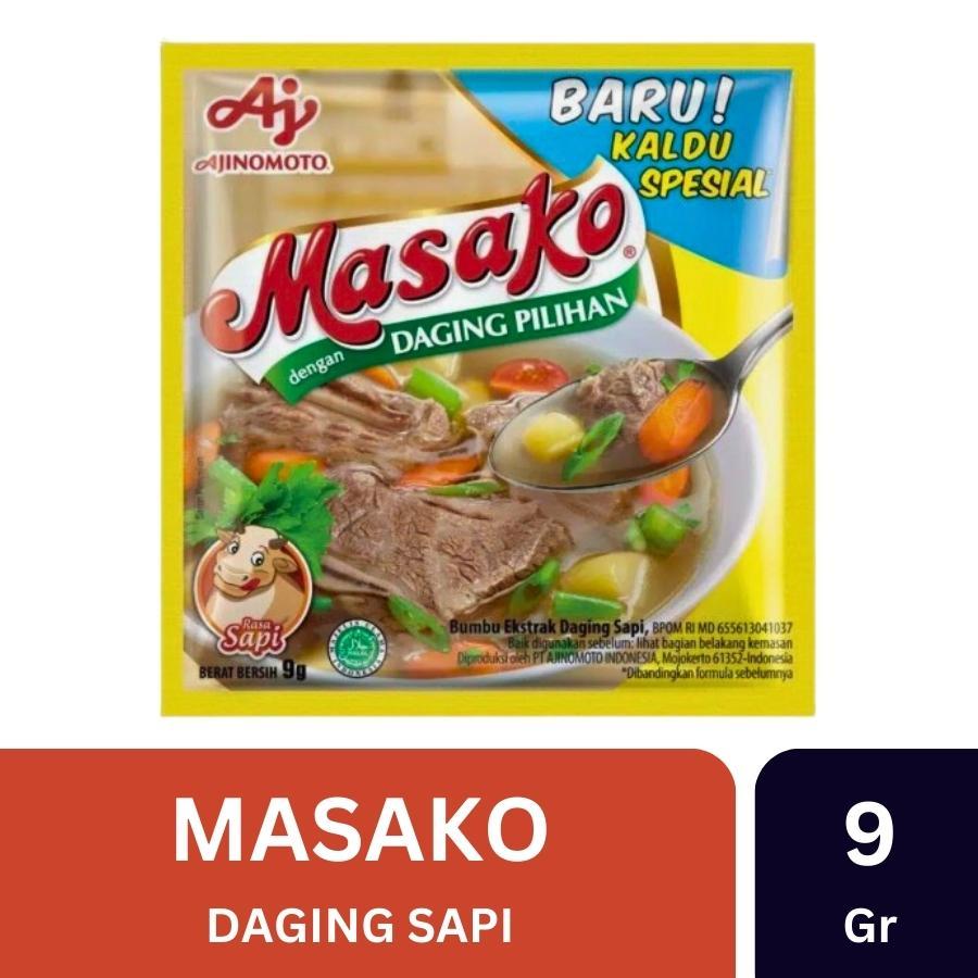 

MASAKO Daging Sapi 1 Sachet 9gr Grosir Murah